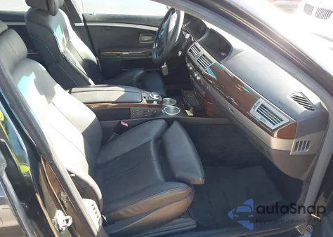 2006 BMW 750Li z USA, uszkodzony, nr VIN WBAHN83526DT37603